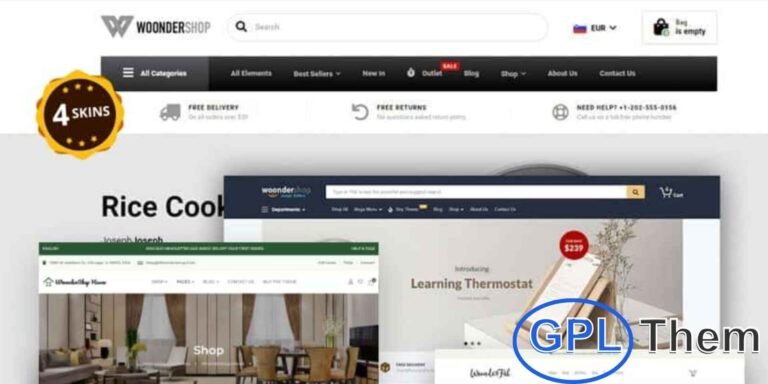 WoonderShop – Marketing & eCommerce WordPress Theme WoonderShop is a powerful WordPress theme built to combine modern design with proven marketing strategies that drive conversions.