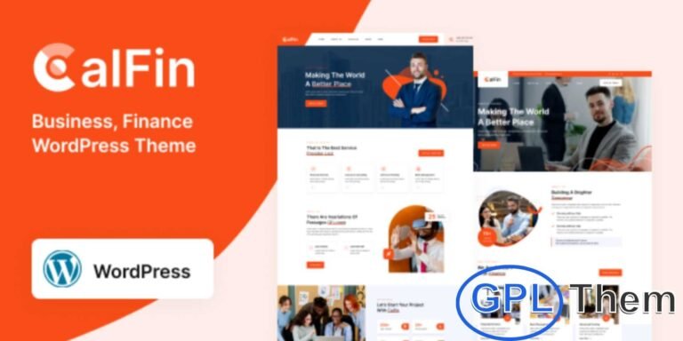 Calfin – Business & Finance WordPress Theme Calfin is a clean and professional WordPress theme crafted for finance, corporate, and consulting businesses. Built with a modern design, it’s perfect for creating a professional website in 2023 and beyond.