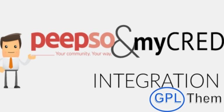 PeepSo – myCRED Integration Enhance community engagement by rewarding users with points through the PeepSo – myCRED Integration. This plugin extends the myCRED system by adding new hooks for PeepSo-specific actions, allowing users to earn or lose points based on their activity within your community.