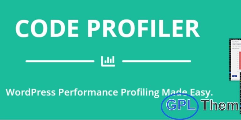 Code Profiler Pro – WordPress Plugin for Performance Analysis Code Profiler Pro is a powerful WordPress plugin that helps you measure the performance of your themes and plugins at the PHP level. Quickly identify potential issues in your WordPress installation and optimize your site’s speed and reliability.