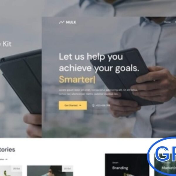 Mulk – Digital Agency Elementor Template Kit Mulk is a modern Elementor Template Kit designed for building professional Digital Agency websites with ease. Powered by the Elementor Page Builder plugin for WordPress, this kit allows you to create stunning, fully responsive layouts without coding.