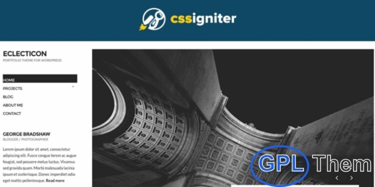 CSSIgniter – Eclecticon Ignition WordPress Theme