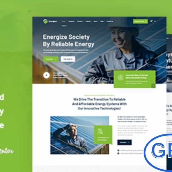 Energtec – Solar and Wind Energy WordPress Theme