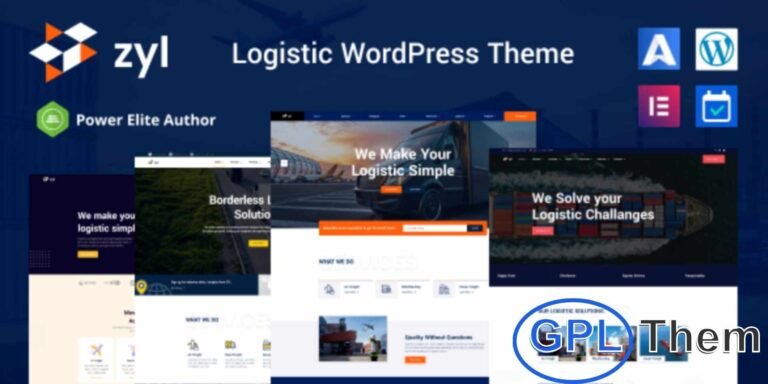 ZYL – Transportation & Logistics WordPress Theme ZYL is a powerful Transportation and Logistics WordPress theme designed for cargo companies, freight services, and shipping businesses. Built with the Aheto plugin, it comes packed with industry-specific features and ready-to-use blocks for effortless customization.