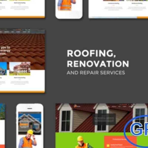 Roofing – Renovation & Repair Service WordPress Theme Roofing is a professional WordPress theme designed specifically for construction, renovation, and repair service companies.