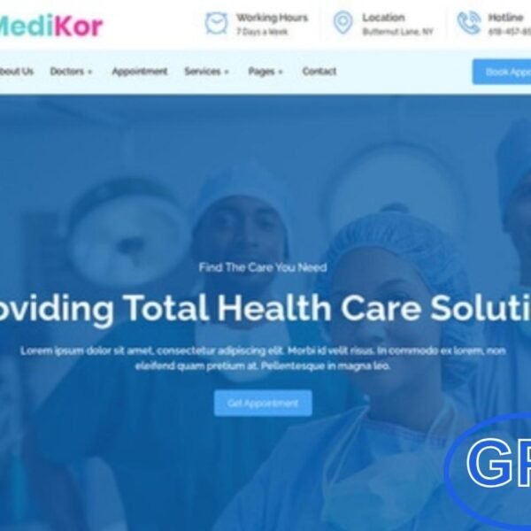 Medikor – Medical & Healthcare Elementor Template Kit Medikor is a modern Elementor Template Kit designed for healthcare providers, medical clinics, hospitals, and wellness centers. Featuring a clean, professional, and fully responsive design, it allows you to showcase medical services, staff, facilities, and treatments effectively.