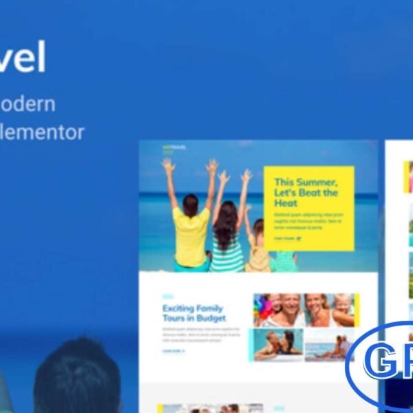 WeTravel – Travel & Tourism Elementor Template Kit WeTravel is a modern Elementor Template Kit crafted for travel agencies, tourism businesses, hotels, resorts, and vacation booking websites.
