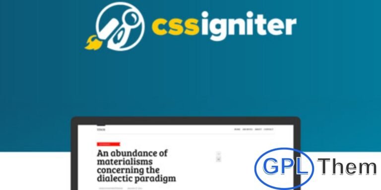 CSSIgniter – Tinos Ignition WordPress Theme