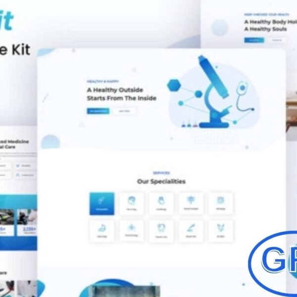 MediKit – Health & Medical Elementor Template Kit MediKit is a modern Elementor Template Kit designed for medical and healthcare businesses. Perfect for medical centers, clinics, hospitals, dentists, doctors, and general healthcare practices, it helps you create a professional and unique website.