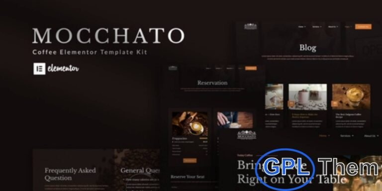 Mocchato – Coffee Shop Elementor Template Kit Mocchato is a stylish Elementor Template Kit crafted for coffee shops, cafés, restaurants, and beverage businesses. With its modern and warm design, this kit helps you create an inviting online presence that attracts more customers.