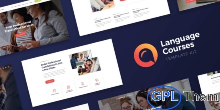Translang – Language Courses & Translation Services Elementor Template Kit Translang is a professional Elementor Template Kit designed for language schools, translation agencies, freelance translators, linguist firms, and online training platforms.