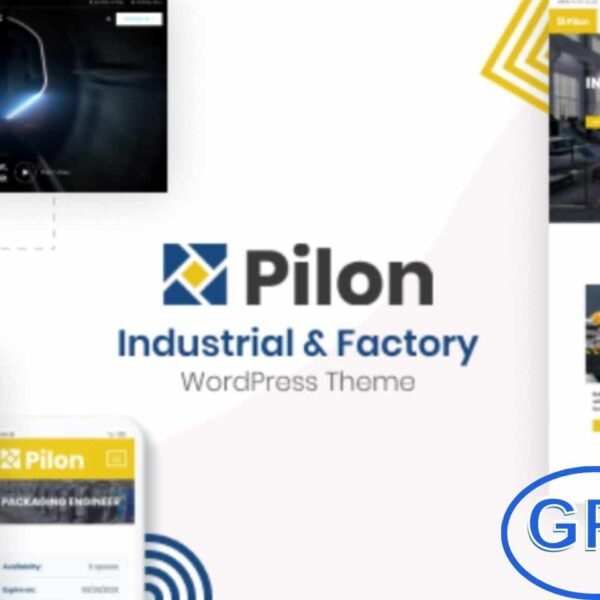 Pilon – Industrial & Factory WordPress Theme Pilon is a powerful and professional WordPress theme crafted for industrial businesses and factory websites. Designed with precision, it offers two dedicated demos – Industrial Robots Factory and Train Factory – to suit different industry needs.