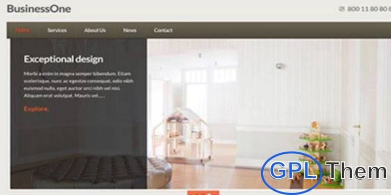 CSSIgniter – BusinessOne WordPress Theme Download the CSSIgniter BusinessOne WordPress Theme, a powerful and professional theme created for corporate websites, agencies, and startups. Featuring a clean layout and modern design, BusinessOne makes it simple to present services, showcase portfolios, highlight client testimonials, and promote business achievements.