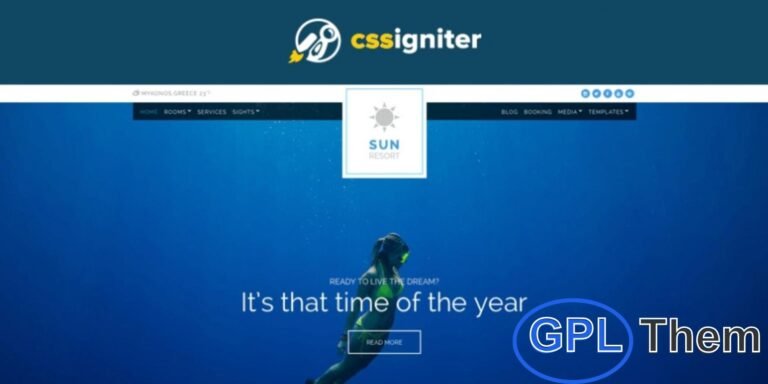 CSSIgniter – Sun Resort WordPress Theme