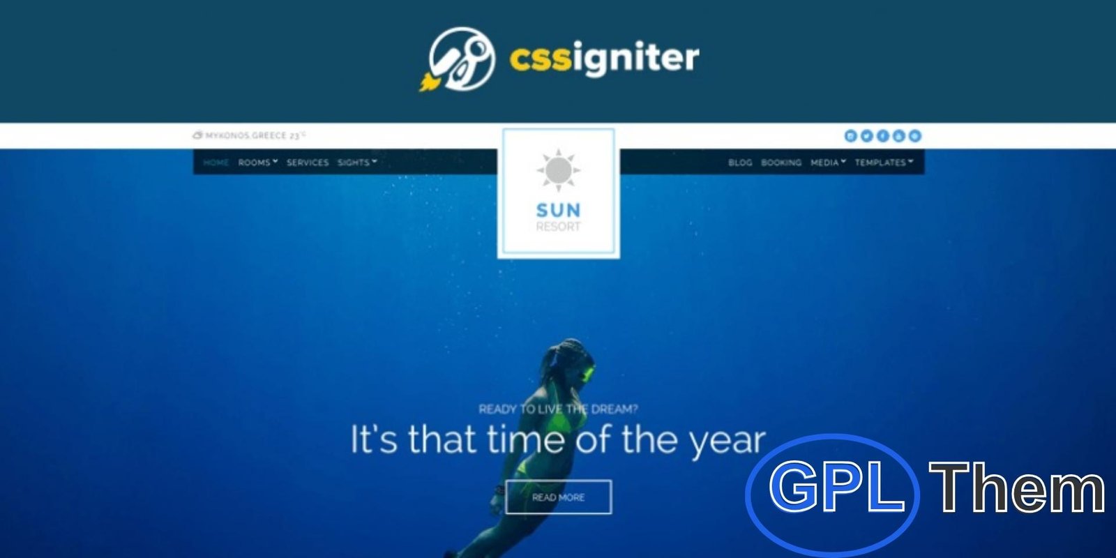 CSSIgniter – Sun Resort WordPress Theme CSSIgniter – Sun Resort WordPress Theme