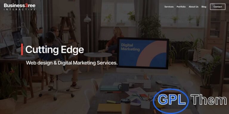 CSSIgniter – Business3ree WordPress Theme Download the CSSIgniter Business3ree WordPress Theme, a modern and versatile theme designed for corporate websites, startups, and professional agencies. With its clean design and flexible layout, Business3ree makes it easy to showcase services, display portfolios, highlight team members, and share client testimonials.