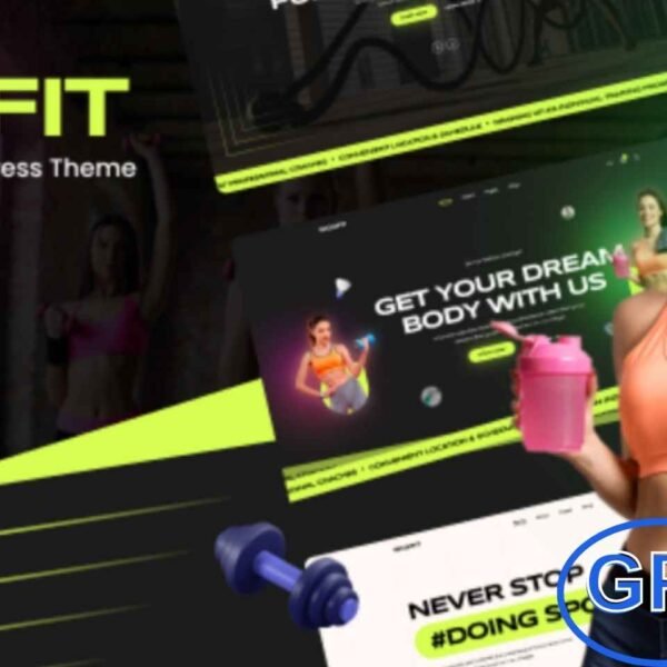 WoxFit – Fitness & Gym WordPress Theme