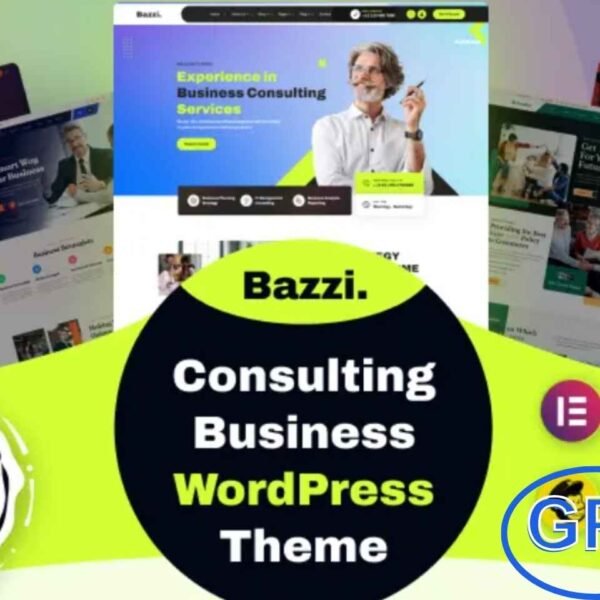 Bazzi – Business Consulting WordPress Theme Bazzi is a modern and professional Business Consulting WordPress theme designed to help agencies, firms, and advisors build a powerful online presence. With its fast, intuitive, and smart page builder, customization becomes effortless, allowing you to launch your website in minutes. The one-click demo installation makes setup quick and hassle-free, so your site is live in no time.