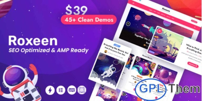 Roxeen – Personal Lightweight WordPress Theme Roxeen is a modern and lightweight WordPress theme designed for personal blogs and lifestyle websites. With its stylish and attractive layout, this theme is perfect for fashion bloggers, editors, online magazines, beauty and health blogs, or anyone sharing style trends and creative content.