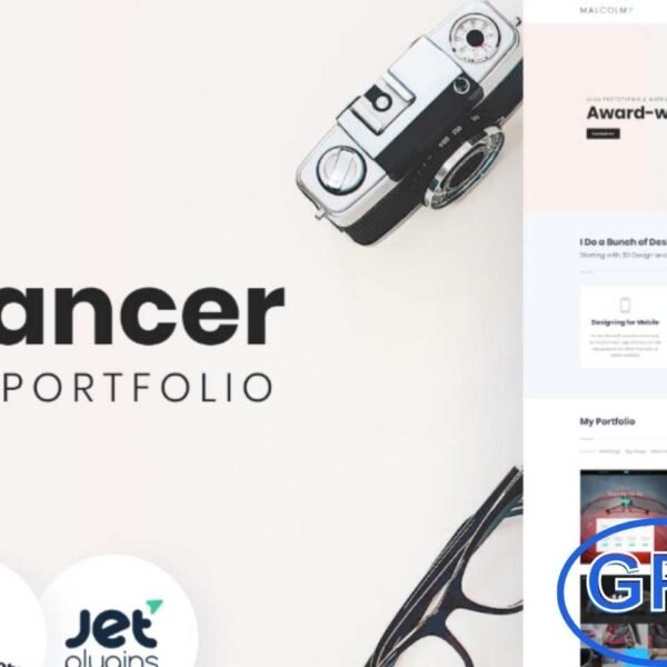 MalcolmY – Professional and Good-Looking Web Design Portfolio Templates WordPress Theme