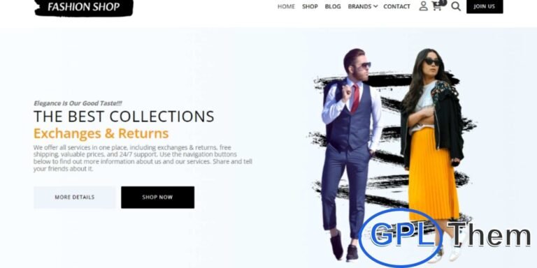 Inclusive – Fashion Shop WordPress Theme Inclusive is a modern and versatile Fashion Shop WordPress theme designed to help you build a stunning online store with ease.