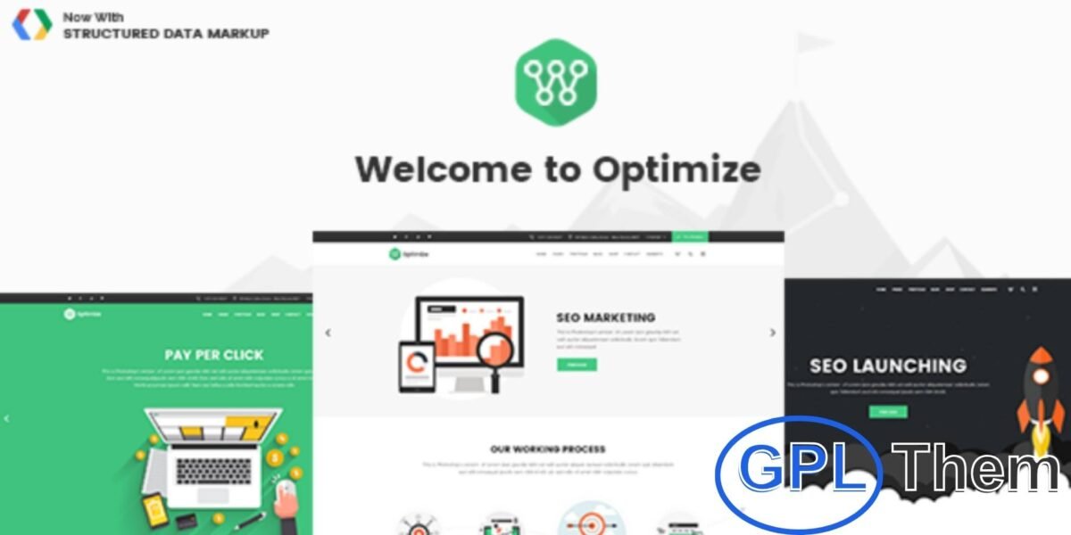 Optimize – Premium Business WordPress Theme by WooThemes Optimize is a premium WordPress theme designed for businesses to showcase products, services, and portfolios professionally. Featuring a customizable homepage, integrated portfolio section, and versatile widgets, the theme provides a polished platform to present your brand online.