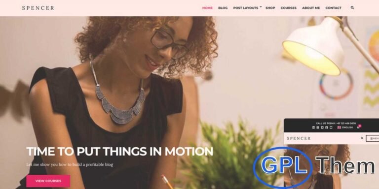 CSSIgniter – Spencer WordPress Theme