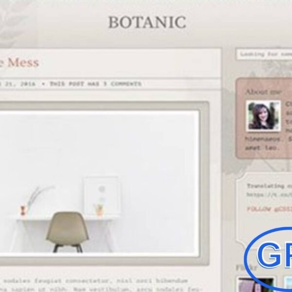 CSSIgniter – Botanic WordPress Theme Download the CSSIgniter Botanic WordPress Theme, a fresh and modern theme designed for florists, garden centers, and plant shops. With its clean and visually appealing layout, Botanic makes it easy to showcase products, collections, and promotions in a professional way.