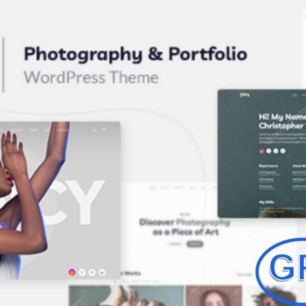 Odry – Photography Portfolio WordPress Theme Odry is a sleek and modern WordPress theme designed specifically for photographers and creative professionals. Perfect for showcasing your photography portfolio, it offers a clean, responsive layout that looks stunning on desktops, tablets, and mobile devices. Odry features customizable galleries, layouts, and color schemes, allowing you to present your work in a unique and professional way.