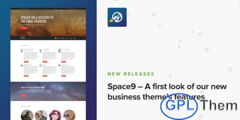 CSSIgniter – Space9 WordPress Theme