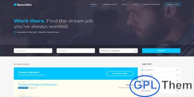 Specialty – Premium WordPress Theme by CSSIgniter Specialty is a modern and versatile WordPress theme from CSSIgniter, designed to create professional websites with ease. Perfect for blogs, portfolios, small businesses, or niche websites, it offers a clean and responsive layout that adapts seamlessly to desktops, tablets, and smartphones.