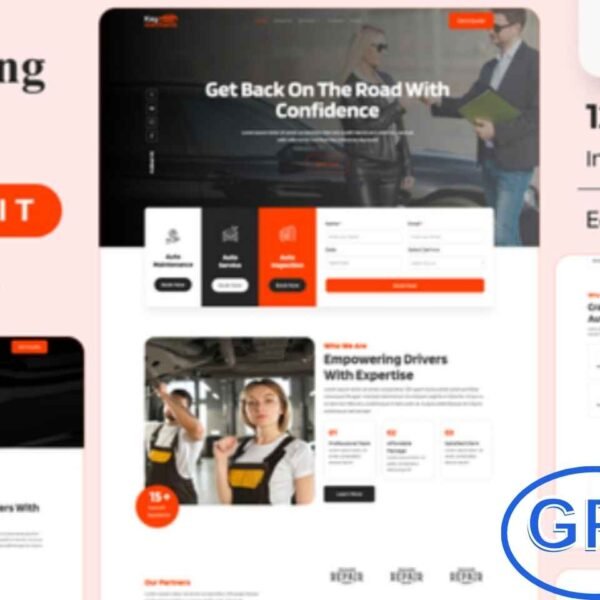 Kaymechanic – Car Repair & Auto Service Elementor Template Kit Kaymechanic is a modern and professional Elementor Template Kit designed for car repair shops, auto service centers, and vehicle maintenance businesses. This template kit features fully responsive layouts, ensuring your website looks perfect on desktops, tablets, and mobile devices.