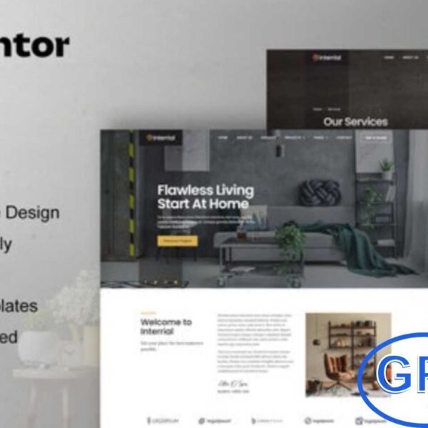 Interrial – Interior Design Service Elementor Template Kit Interrial is a stylish Elementor Template Kit designed for interior design service websites. Perfect for interior designers, architects, real estate agencies, and furniture businesses, this kit helps you create a stunning and professional online presence with ease.