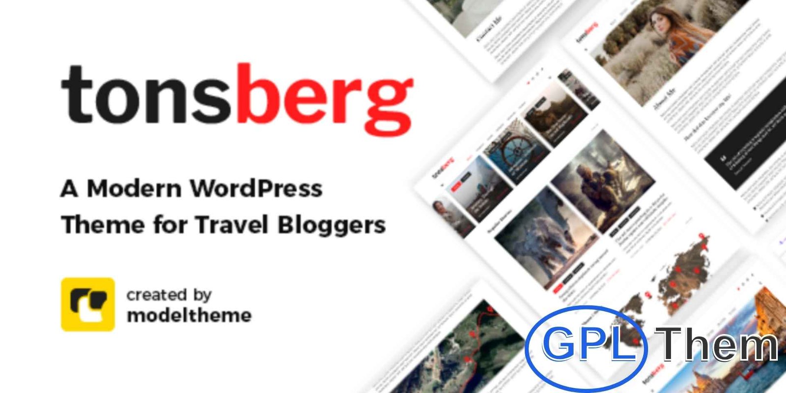 Tonsberg – A Modern WordPress Theme for Travel Bloggers Tonsberg – Modern Travel Blog WordPress Theme Tonsberg is a beautifully designed Travel Blog WordPress theme created for travel bloggers, explorers, and storytellers who want to share their adventures online.