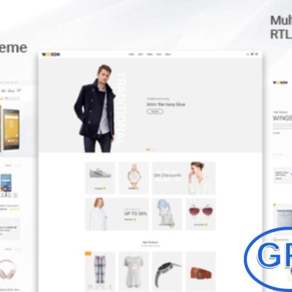 Wooxon – WooCommerce WordPress Theme Wooxon is a professional WooCommerce WordPress theme designed for building powerful and feature-rich online stores. Perfect for digital shops, clothing stores, electronics, furniture, luxury goods, cosmetics, books, and multi-vendor marketplaces, Wooxon offers unmatched flexibility for any eCommerce business.