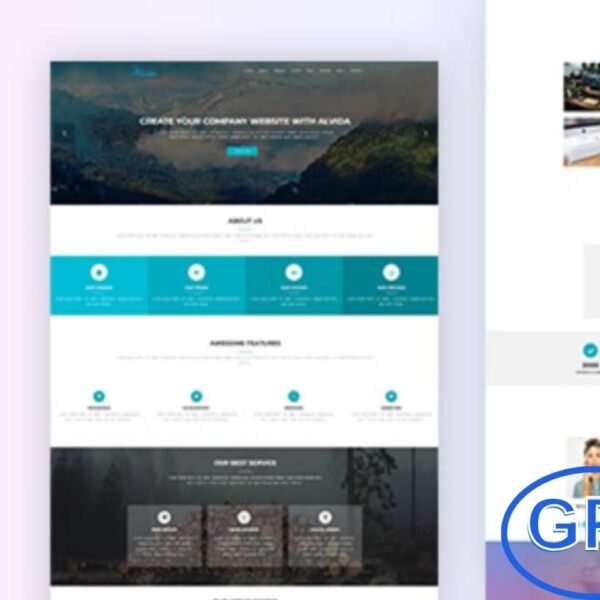Alvida – One Page Business WordPress Theme Alvida is a sleek and professional One Page Business WordPress theme designed with a fresh and clean layout. Perfect for corporate websites, creative agencies, startups, and small businesses, this theme delivers a modern online presence that works seamlessly across all major browsers, tablets, and mobile devices.