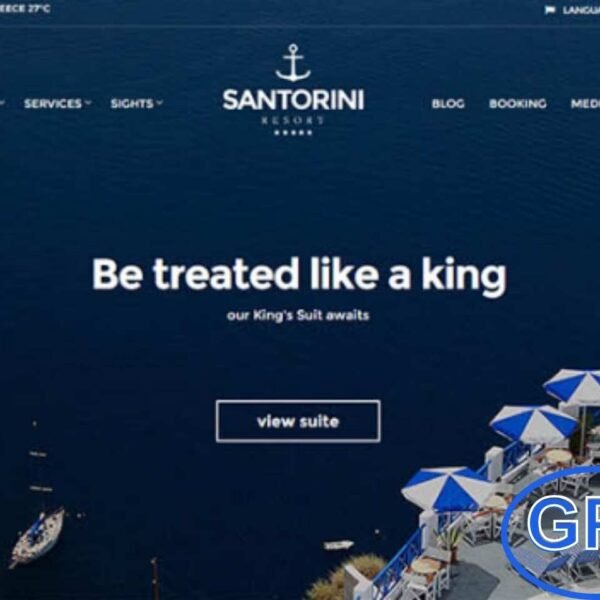 CSSIgniter – Santorini Resort WordPress Theme