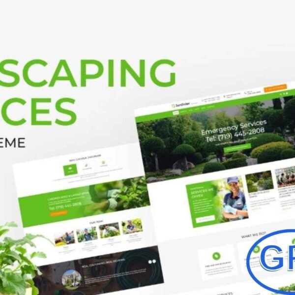 Jardinier – Landscaping & Gardening WordPress Theme Jardinier is a fully responsive WordPress theme designed for landscaping, gardening, and outdoor services. Its modern and versatile design allows you to create a fresh and unique website tailored to your business needs. With multiple layouts, customizable headers and footers, and various post formats, Jardinier offers almost unlimited flexibility to showcase your services and portfolio.