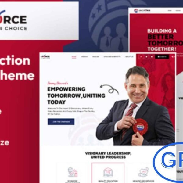 UnityForce – Politics & Election WordPress Theme UnityForce is a professional Politics and Election WordPress theme tailored for political parties, election campaigns, candidates, and government-related websites. With its modern and responsive design, UnityForce ensures your message reaches voters effectively on all devices.