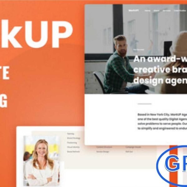 MarkUP – Corporate & Marketing Agency Elementor Template Kit MarkUP is a modern Elementor Template Kit designed for digital marketing agencies, corporate businesses, and creative agencies. Featuring a unique grid layout, micro-animations, and a clean, sophisticated design, it allows you to showcase services, portfolios, and company information effectively.