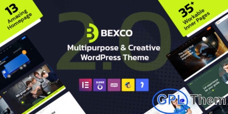 Bexco – Creative Multipurpose WordPress Theme