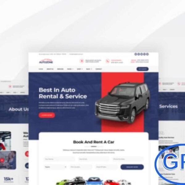 Autozone – Car Rental & Auto Service Elementor Template Kit Autozone is a modern Elementor Template Kit designed for car rental and automotive service websites. It is perfect for building professional sites for auto rentals, vehicle booking, dealerships, transport services, and automotive listings.