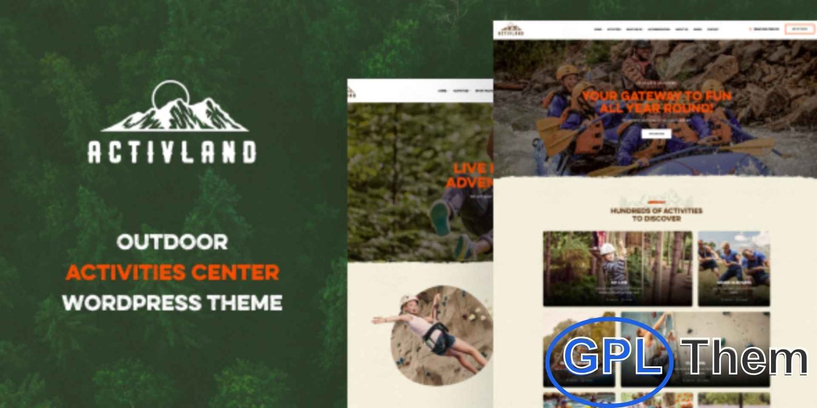 Activland – Outdoor Activities WordPress Theme Activland – Outdoor Activities WordPress Theme