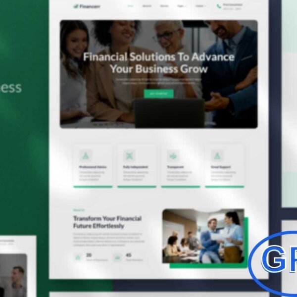 Financerr – Business & Finance Elementor Template Kit Financerr is a modern and professional Elementor Template Kit built for finance, business, and consulting websites. It is ideal for financial services, finance companies, accountants, financial advisors, investment firms, and insurance providers.