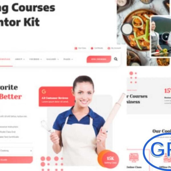 Maem – Cooking Courses Elementor Template Kit Maem is a modern Elementor Template Kit designed for cooking schools, culinary courses, and food workshops. Featuring a clean, professional, and fully responsive design, it includes versatile layouts to showcase classes, chefs, recipes, and schedules.