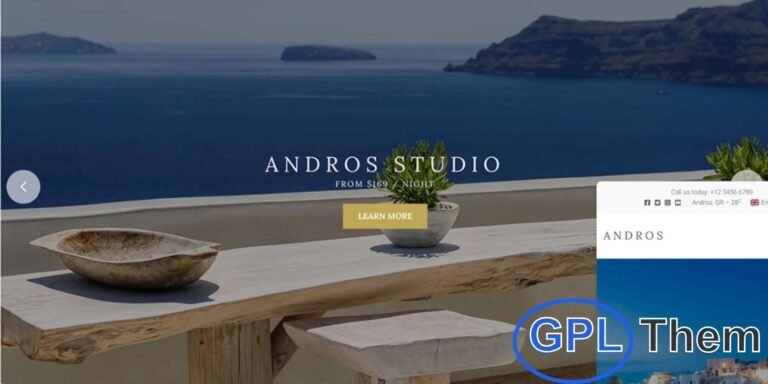 CSSIgniter – Andros WordPress Theme