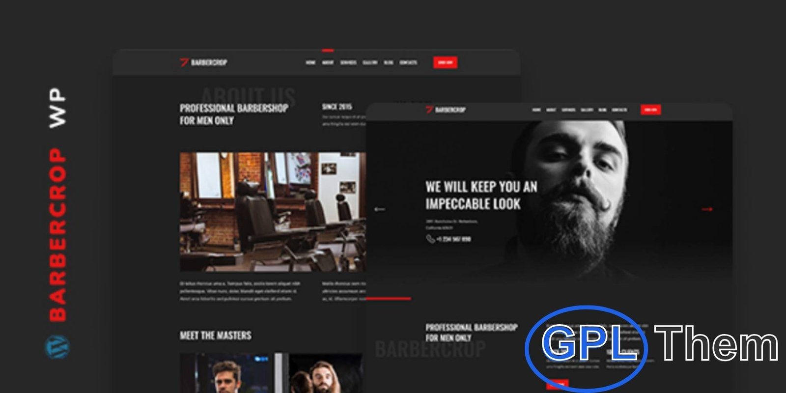 Barbercrop – Hairdressing WordPress Theme Barbercrop – Hairdressing WordPress Theme
