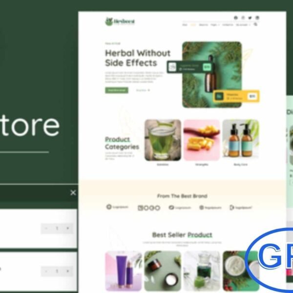 HerbVest – Herbal Store Elementor Pro Template Kit HerbVest is a modern Elementor Pro Template Kit designed for herbal stores, wellness shops, and natural product businesses. Seamlessly integrated with WooCommerce, it allows you to create a fully functional online store to showcase herbal products, essential oils, supplements, and wellness solutions.