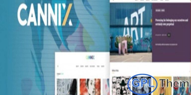 Cannix – A Vibrant WordPress Theme for Creative Bloggers