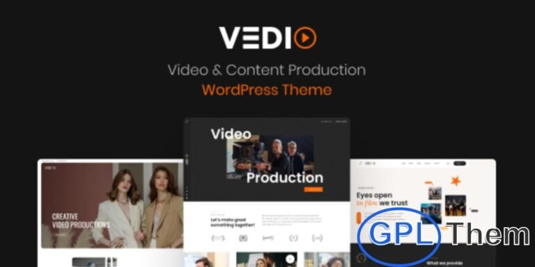 Vedio – Video Production WordPress Theme